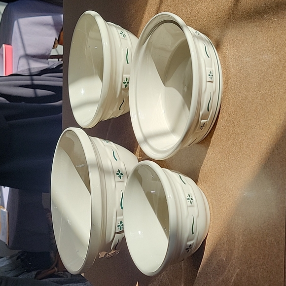 Longaberger Nesting Bowls & Baking Dish!!! - Picture 1 of 12